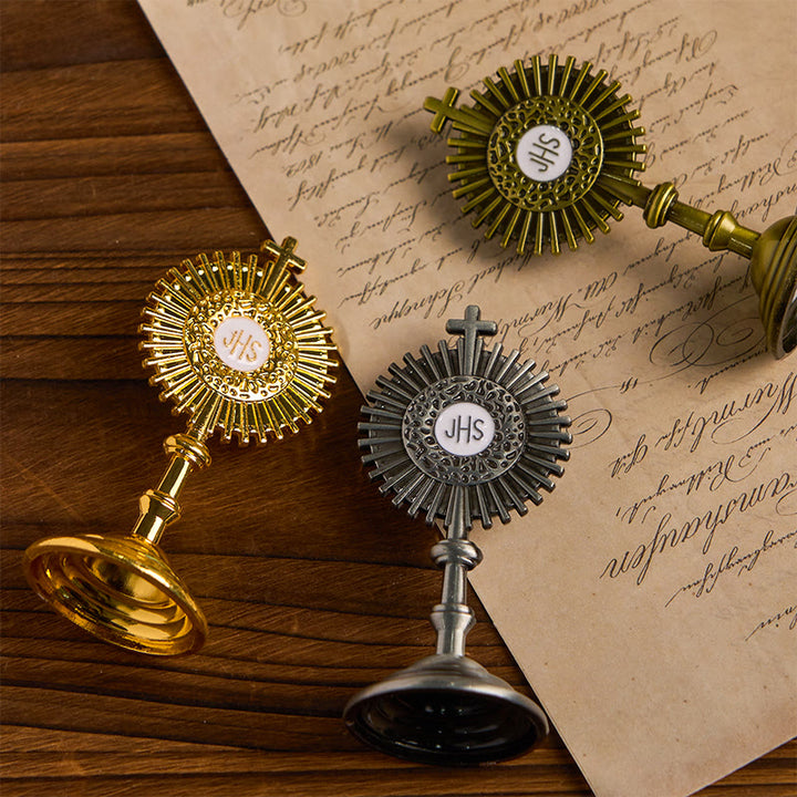 Christianartworkshop Set di decorazioni per la Santa Eucaristia: un sacro tributo alla fede cristiana - 3 colori/set - image 0