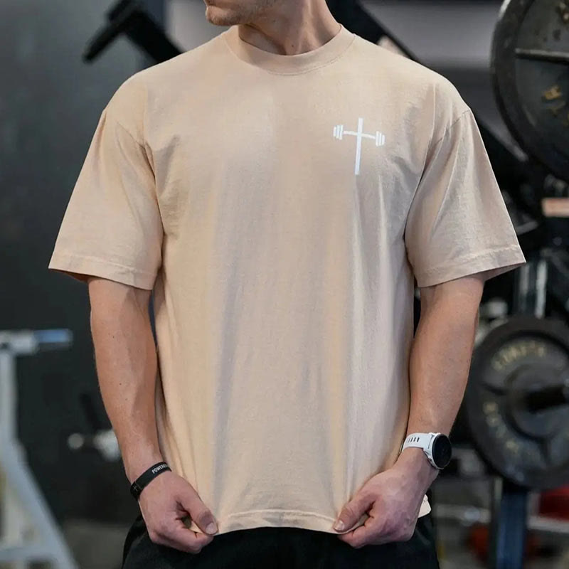 Christianartworkshop Maglietta cristiana con decorazioni floreali "Gesù è il Re"  - image 12