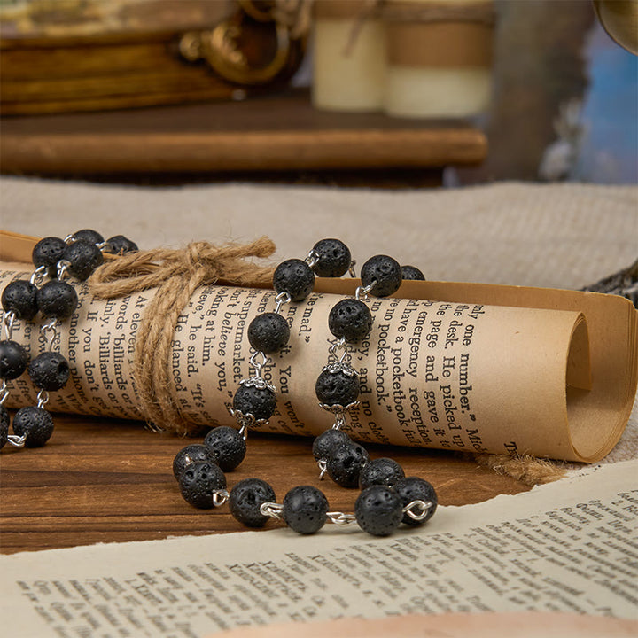 Rosario Volcanic Pulse Christianartworkshop : un filo devozionale intrecciato con l'amore di Cristo - image 5