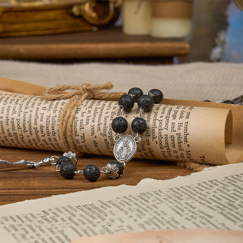 Rosario Volcanic Pulse Christianartworkshop : un filo devozionale intrecciato con l'amore di Cristo - image 6