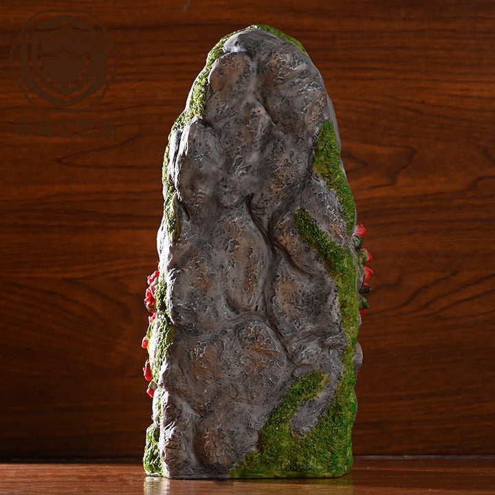 Christianartworkshop Decorazione da tavolo in resina raffigurante la Madonna di Lourdes e l'Agnello - image 3