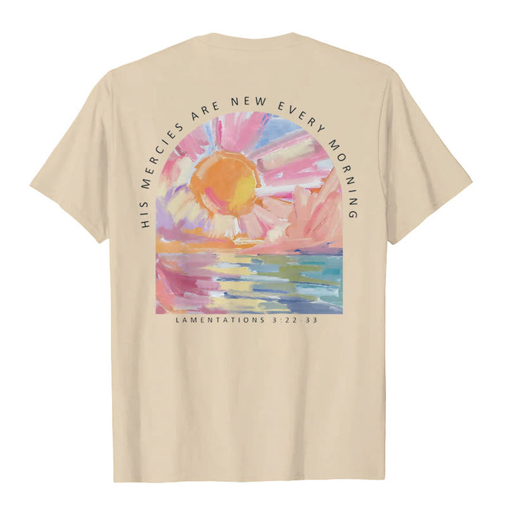 Christianartworkshop Le sue misericordie si rinnovano ogni mattina T-shirt - image 7
