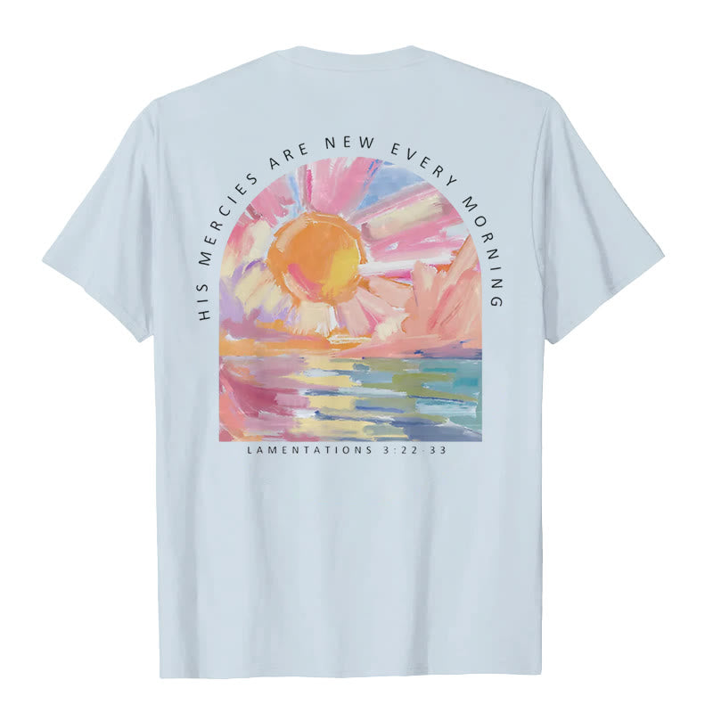 Christianartworkshop Le sue misericordie si rinnovano ogni mattina T-shirt - image 10