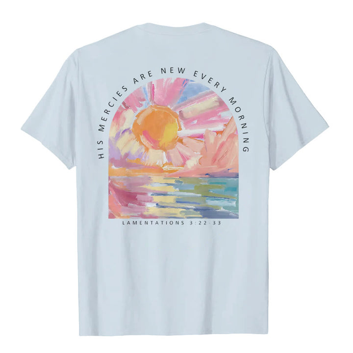 Christianartworkshop Le sue misericordie si rinnovano ogni mattina T-shirt - image 10
