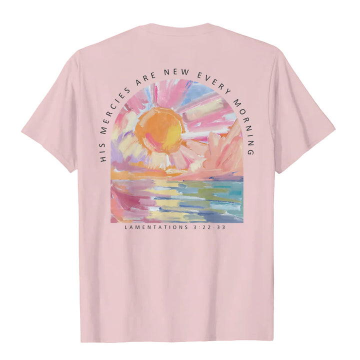 Christianartworkshop Le sue misericordie si rinnovano ogni mattina T-shirt - image 13