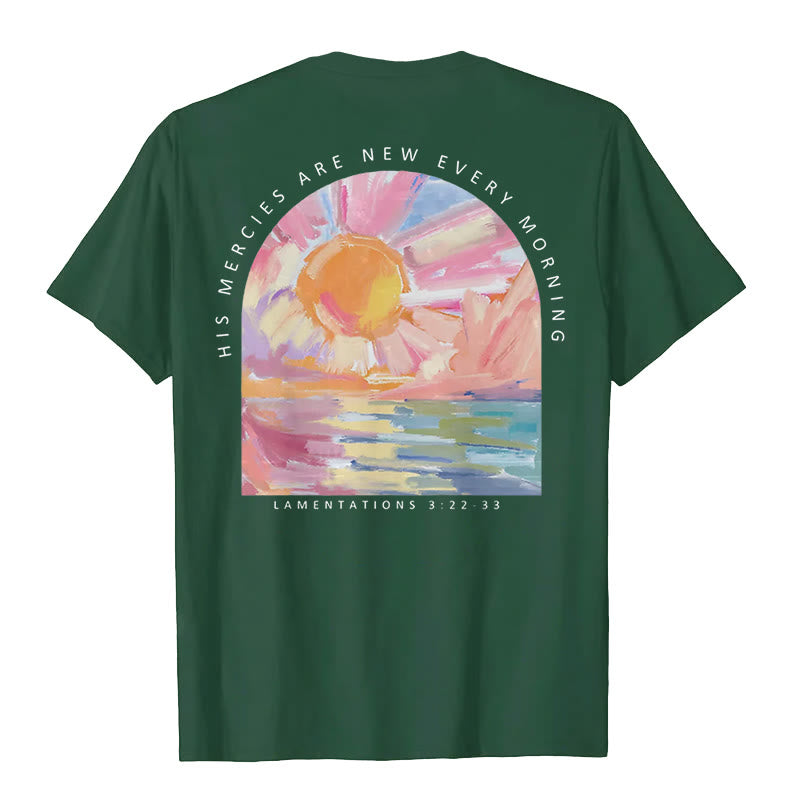 Christianartworkshop Le sue misericordie si rinnovano ogni mattina T-shirt - image 19