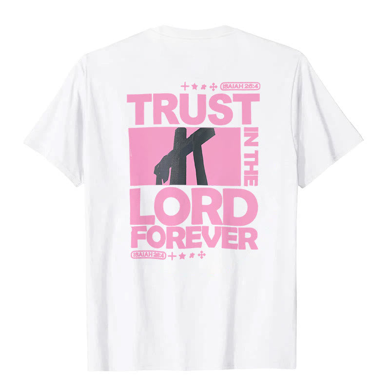Christianartworkshop Confida nel Signore per sempre T-shirt - image 4