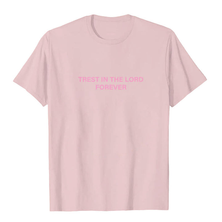Christianartworkshop Confida nel Signore per sempre T-shirt - image 14