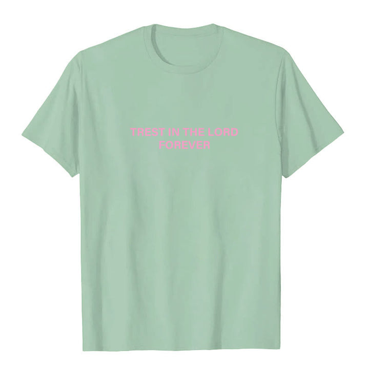 Christianartworkshop Confida nel Signore per sempre T-shirt - image 17
