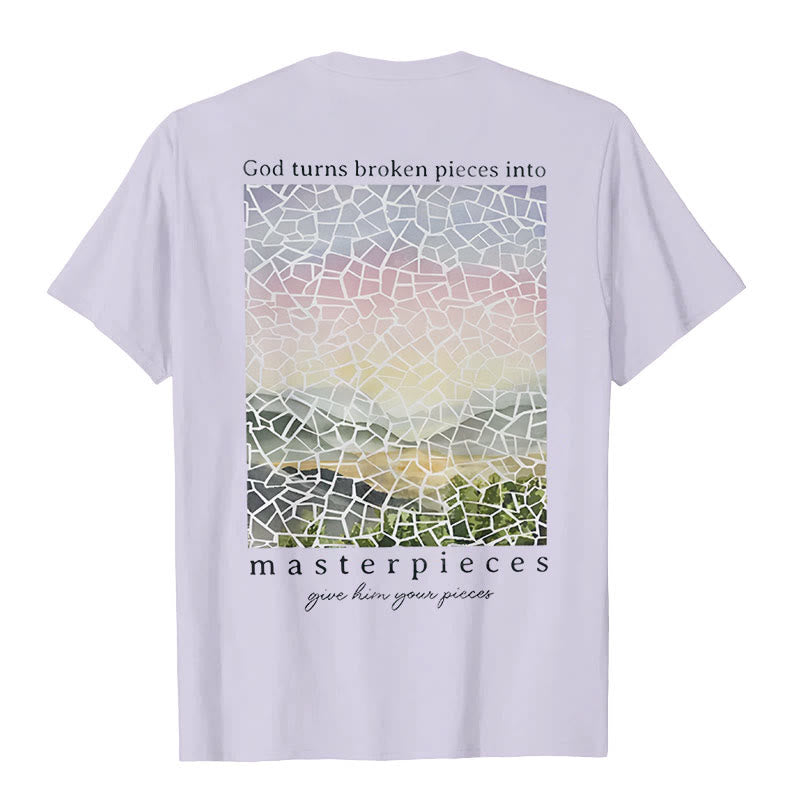 Christianartworkshop Dio trasforma i pezzi rotti in capolavori T-shirt - image 22