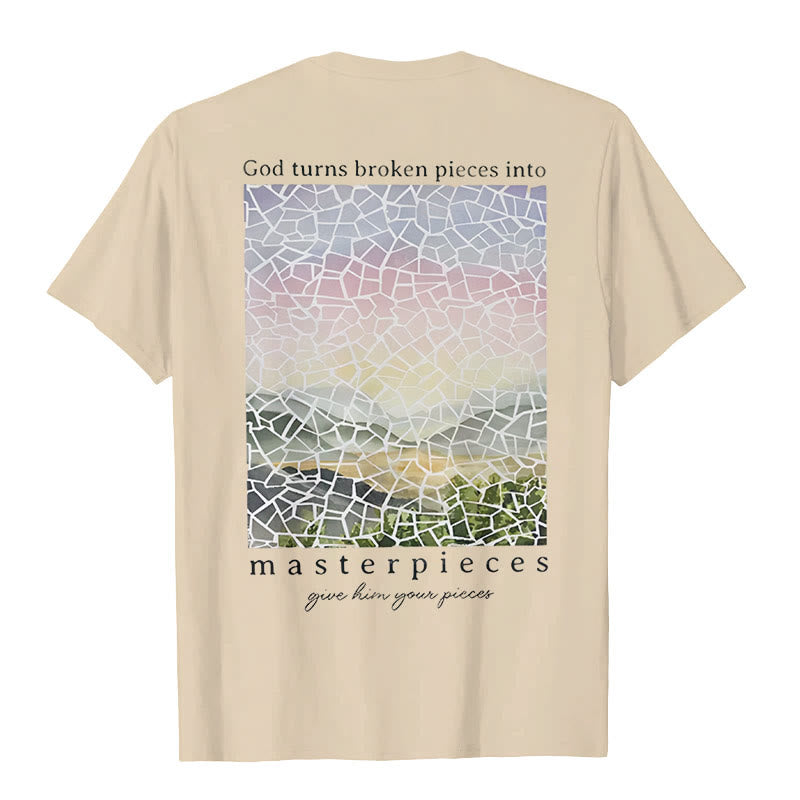 Christianartworkshop Dio trasforma i pezzi rotti in capolavori T-shirt - image 7