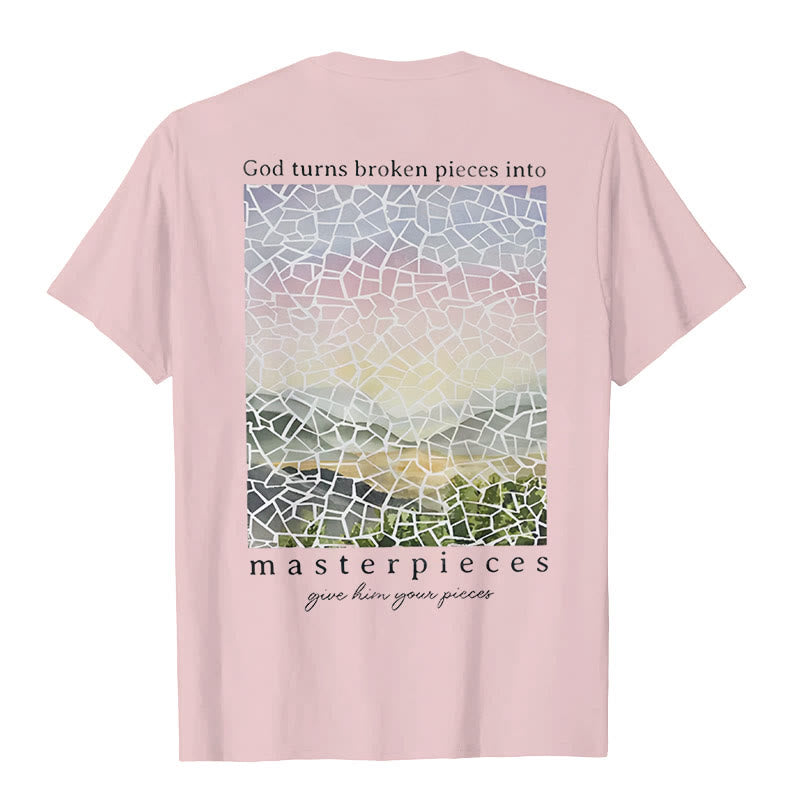 Christianartworkshop Dio trasforma i pezzi rotti in capolavori T-shirt - image 13