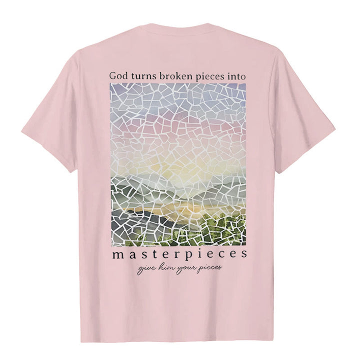 Christianartworkshop Dio trasforma i pezzi rotti in capolavori T-shirt - image 13
