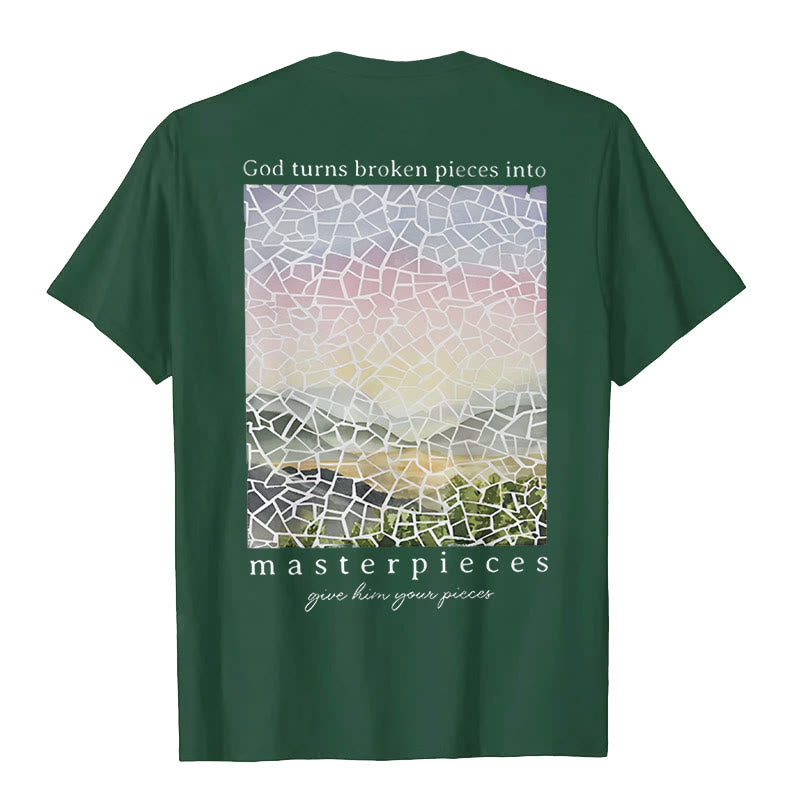 Christianartworkshop Dio trasforma i pezzi rotti in capolavori T-shirt - image 20
