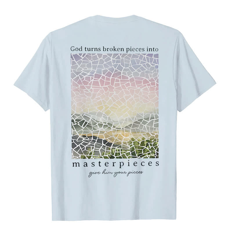 Christianartworkshop Dio trasforma i pezzi rotti in capolavori T-shirt - image 10