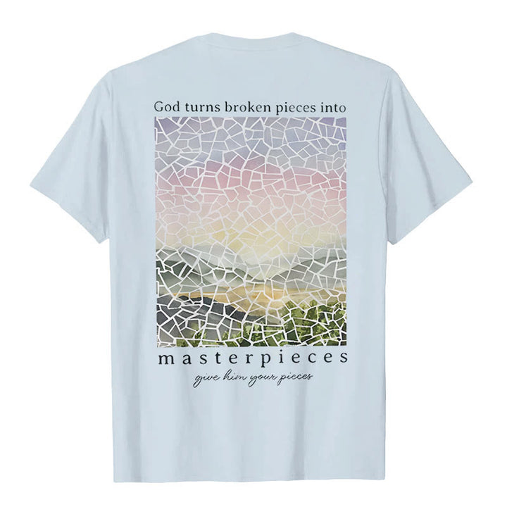 Christianartworkshop Dio trasforma i pezzi rotti in capolavori T-shirt - image 10