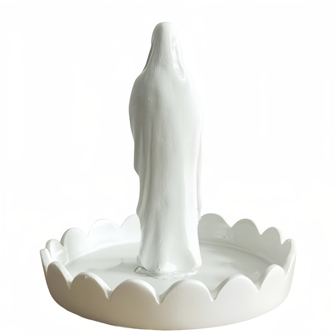 Christianartworkshop Contenitore portarosario in resina della Madonna: sostenere oggetti sacri e collocare l'anima - image 6