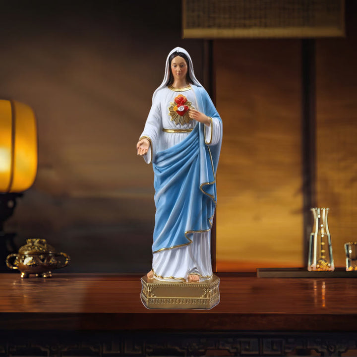 Christianartworkshop Decorazione da tavolo Cuore Immacolato di Maria: diffondere il potere della fede - Cuore Immacolato di Maria - image 0