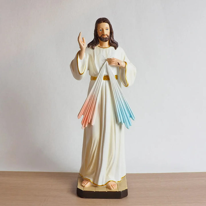 Christianartworkshop Gesù Divina Misericordia Decorazione da tavolo: diffondere la luce della salvezza - Divina Misericordia - image 0