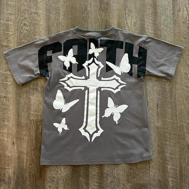 Maglietta a maniche corte "FAITH" Christianartworkshop - image 12