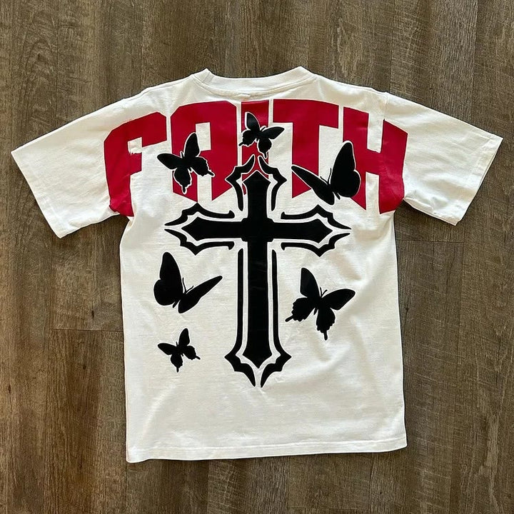 Maglietta a maniche corte "FAITH" Christianartworkshop - image 7