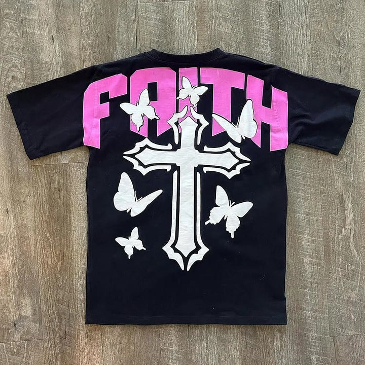 Maglietta a maniche corte "FAITH" Christianartworkshop - image 2