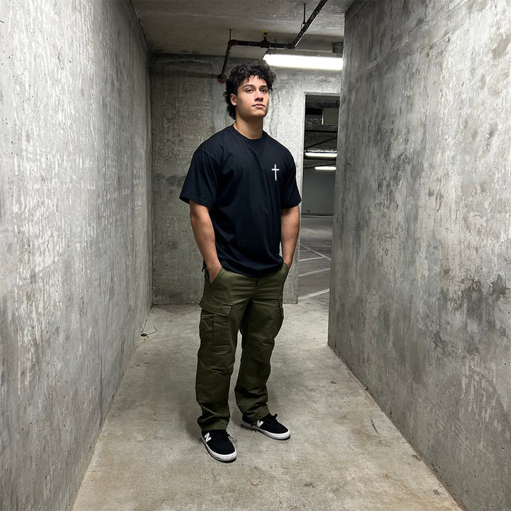 Maglietta a maniche corte "NON TEMERE" di Christianartworkshop - image 4