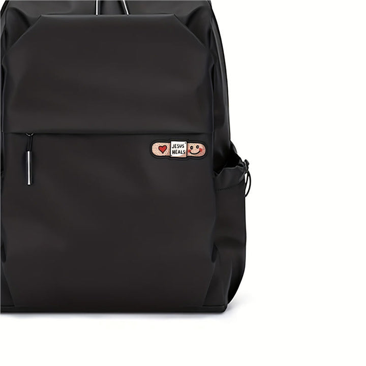 Spilla a forma di cuore in acrilico "Gesù guarisce" Christianartworkshop : un simbolo di fede e conforto - image 3