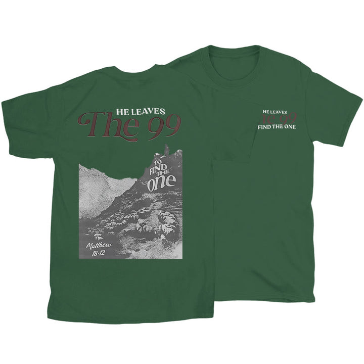 Christianartworkshop Lascia i 99 per trovare la maglietta giusta - Verde scuro - 2XL - image 27