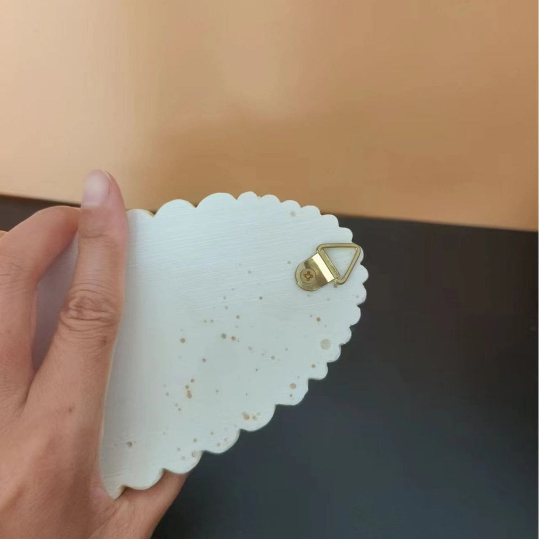 Christianartworkshop Statua di Maria da parete, scultura di un personaggio, acquasantiera  - image 8