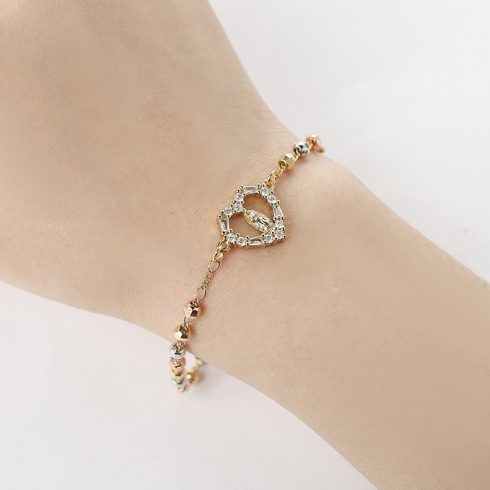 Bracciale con icona acrilica Christianartworkshop - Guadalupe B - image 5