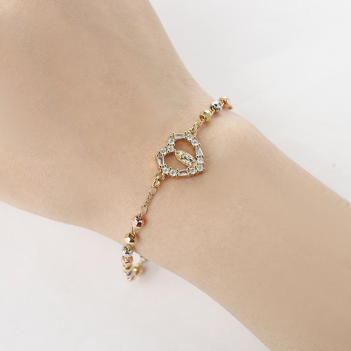 Bracciale con icona acrilica Christianartworkshop - Guadalupe B - image 5