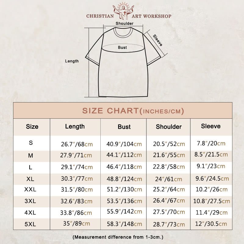 Christianartworkshop Holy Spirit University Dio salva T-shirt unisex lavata - image 1