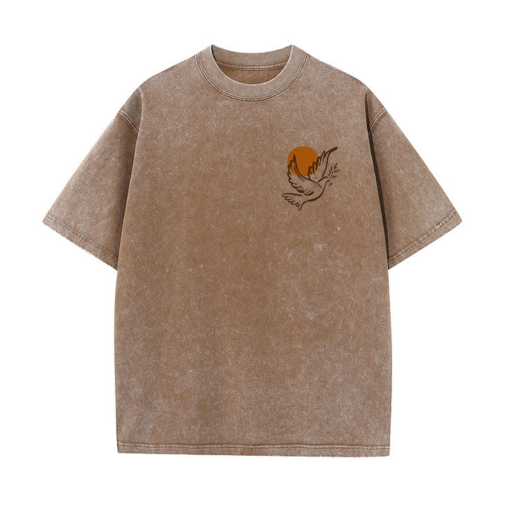 Christianartworkshop Spirito del Signore e Libertà T-shirt unisex lavata - image 16