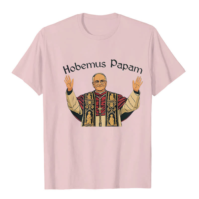 Christianartworkshop Robert Francis Prevost, maglietta del primo papa americano - Rosa chiaro - 2XL - image 9