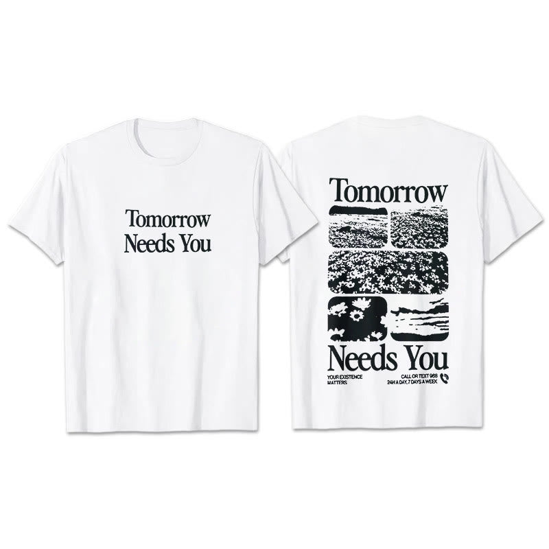Christianartworkshop Tomorrow Needs You - Bianco - 2XL - image 6