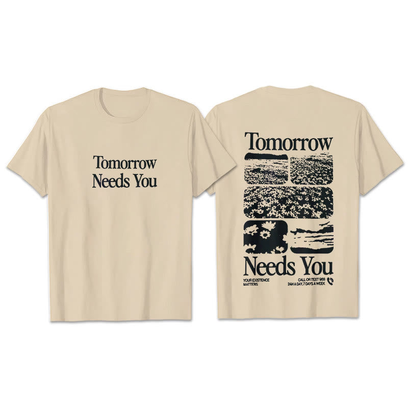 Christianartworkshop Tomorrow Needs You - Beige - 2XL - image 2