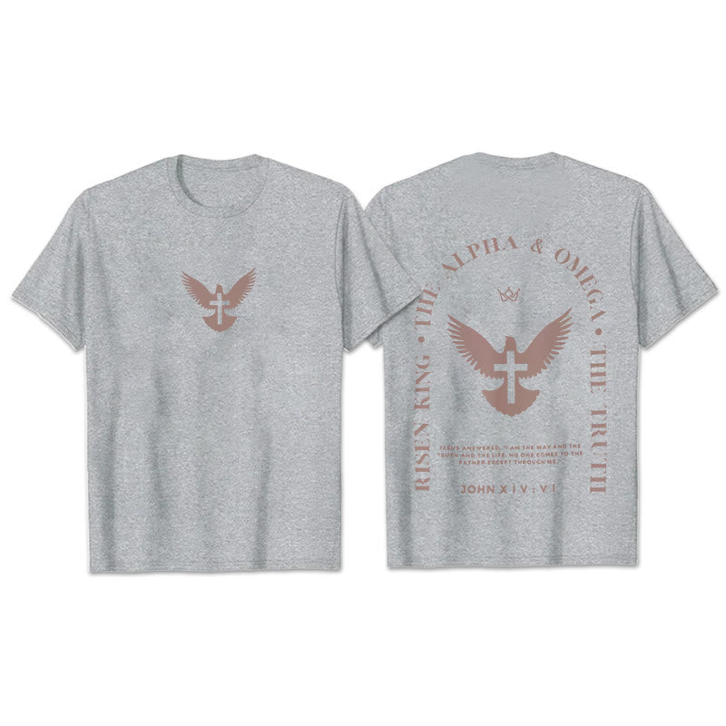 Christianartworkshop Gesù è la via, la verità, la vita, maglietta in cotone - image 18