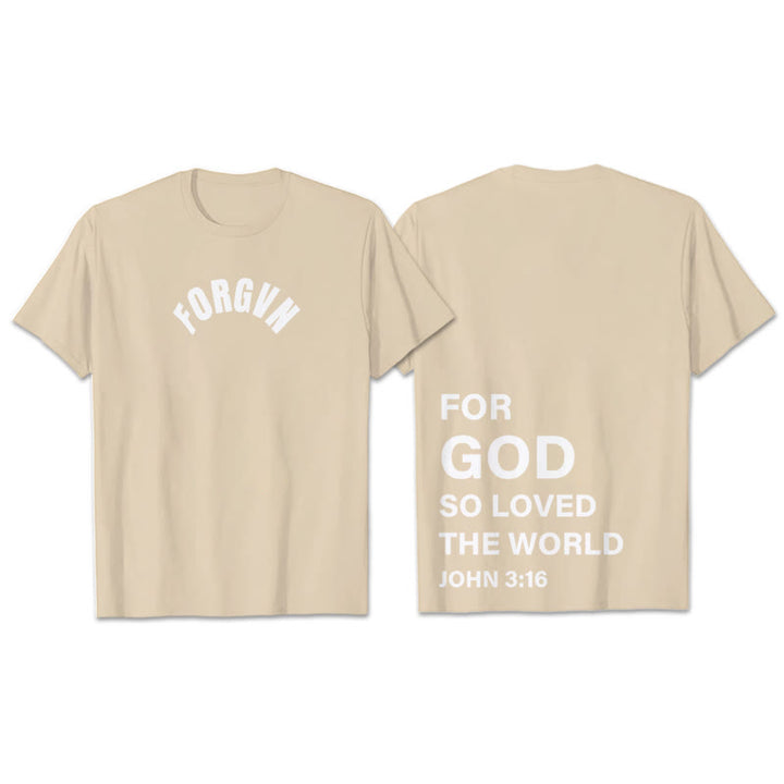 Maglietta Forgvn di Christianartworkshop - Beige - 2XL - image 8
