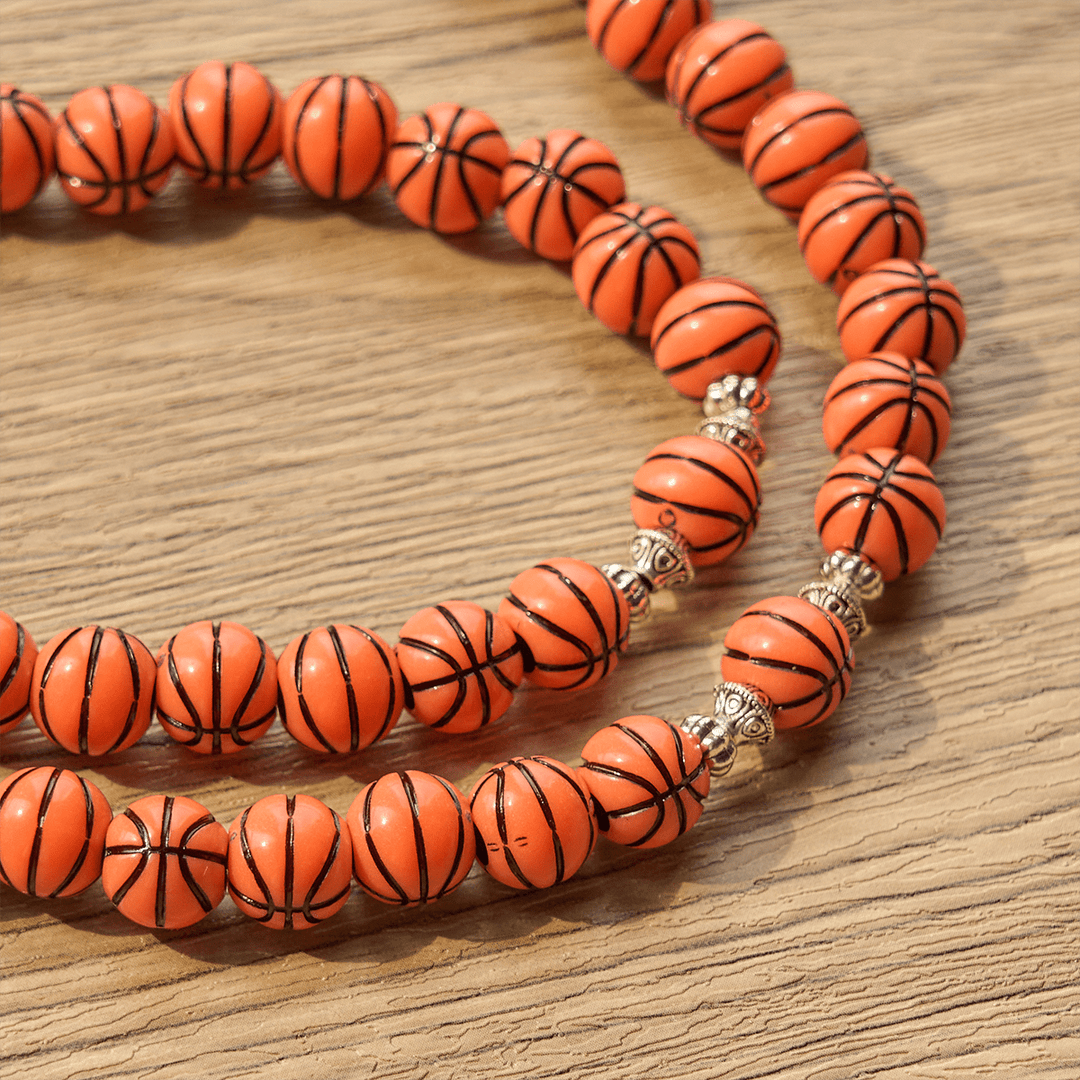 Christianartworkshop Rosario con perline da preghiera sportive e da basket, calice sacro in argento e crocifisso: ottieni forza spirituale - image 7