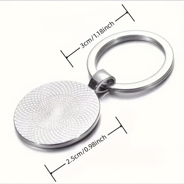 Christianartworkshop Portachiavi dei Cavalieri Templari, compagno spirituale: simbolo di grazia cavalleresca pieno di fede - image 5