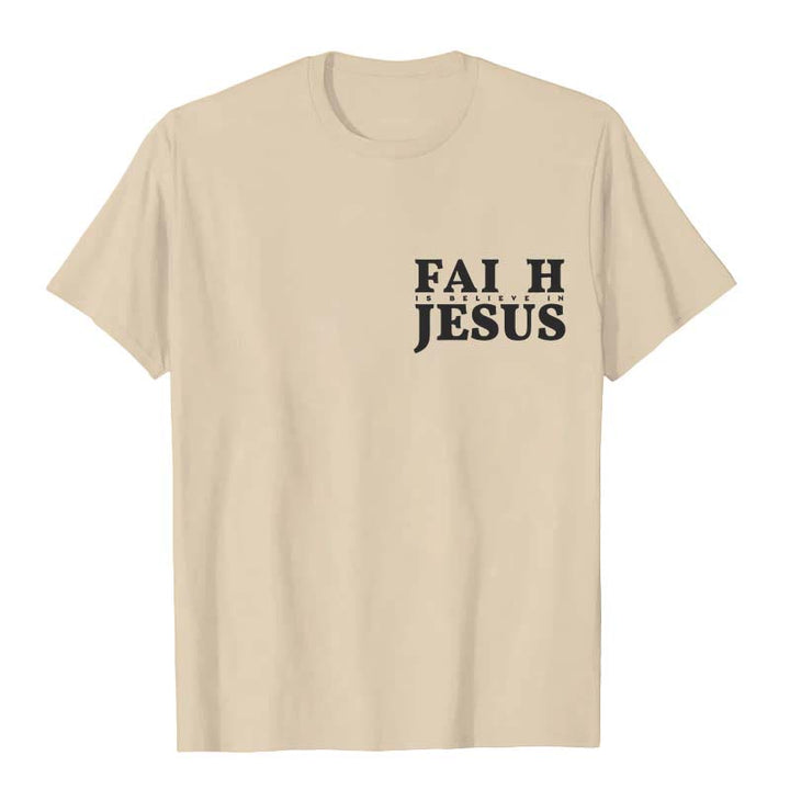 Christianartworkshop La fede è credere in Gesù con Matteo 6:6 T-shirt unisex - image 16