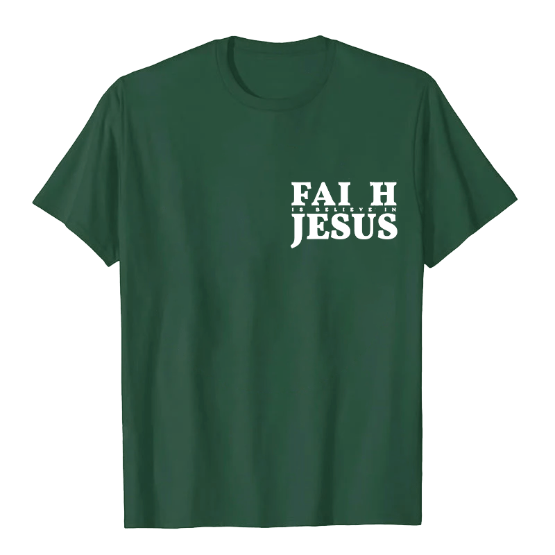 Christianartworkshop La fede è credere in Gesù con Matteo 6:6 T-shirt unisex - image 7