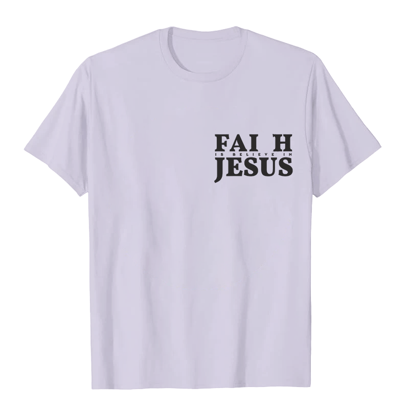 Christianartworkshop La fede è credere in Gesù con Matteo 6:6 T-shirt unisex - image 13