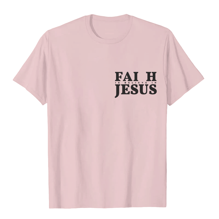 Christianartworkshop La fede è credere in Gesù con Matteo 6:6 T-shirt unisex - image 19