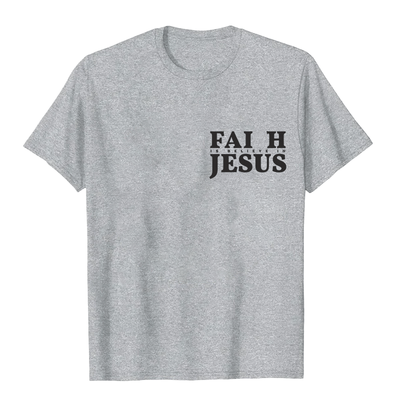 Christianartworkshop La fede è credere in Gesù con Matteo 6:6 T-shirt unisex - image 10