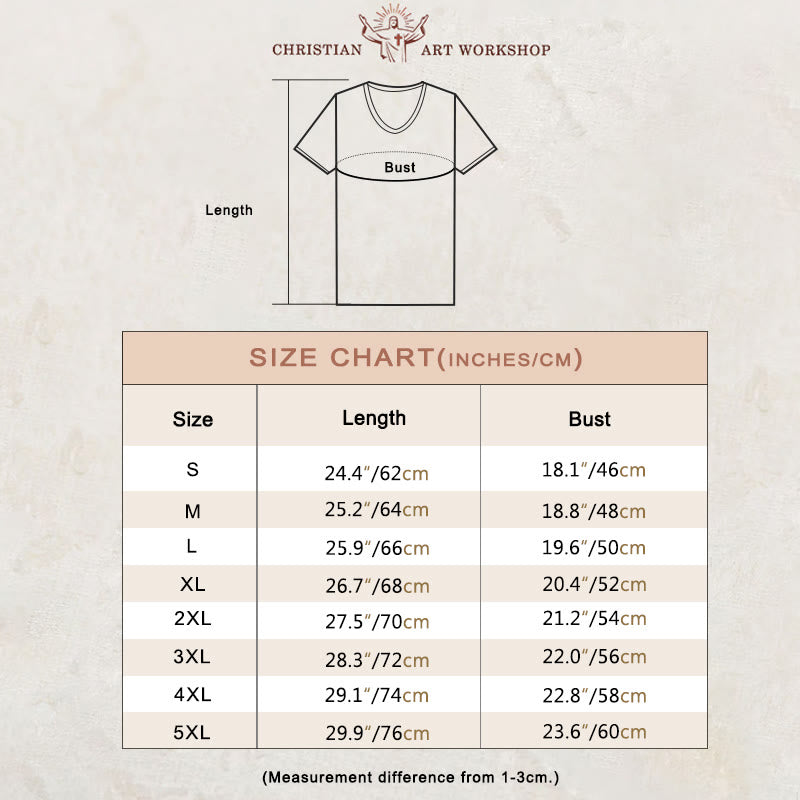 Christianartworkshop Hope Has A Name Jesus - Maglietta con scollo a V e stampa - image 4