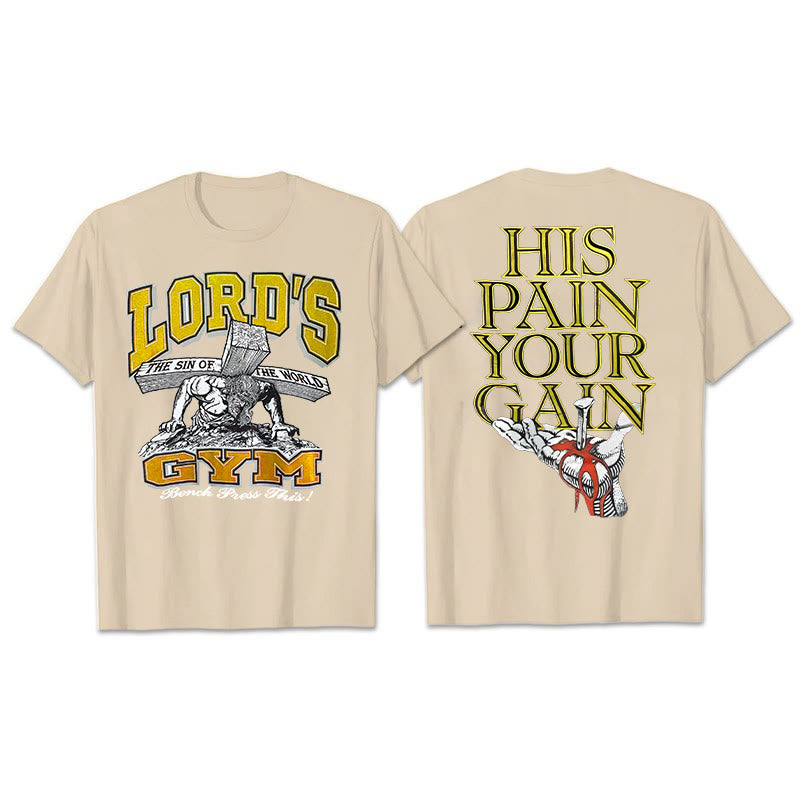 Christianartworkshop Il suo dolore La tua maglietta Gai - Albicocca - 2XL - image 14