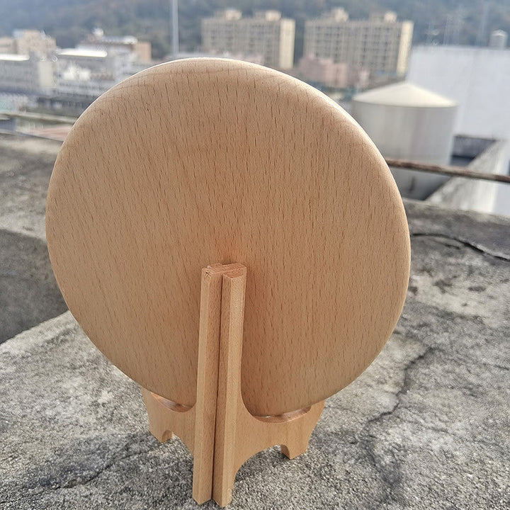 Christianartworkshop - Ornamento in rilievo ispirato alla fede raffigurante il Sacro Cuore di Gesù nel giardino - image 3