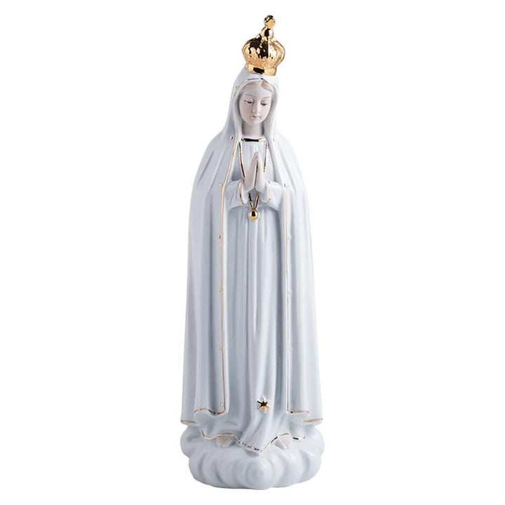 Christianartworkshop Statua classica della Madonna di Fatima, ornamento sacro per la casa, per angoli di preghiera - image 6